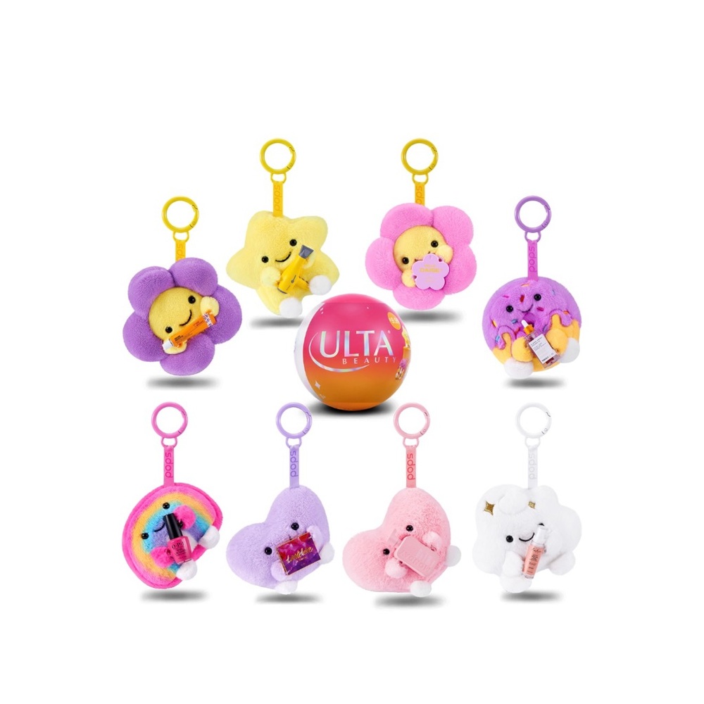 Ulta Beauty Mini Brands Pops 2025 blind keychain plush